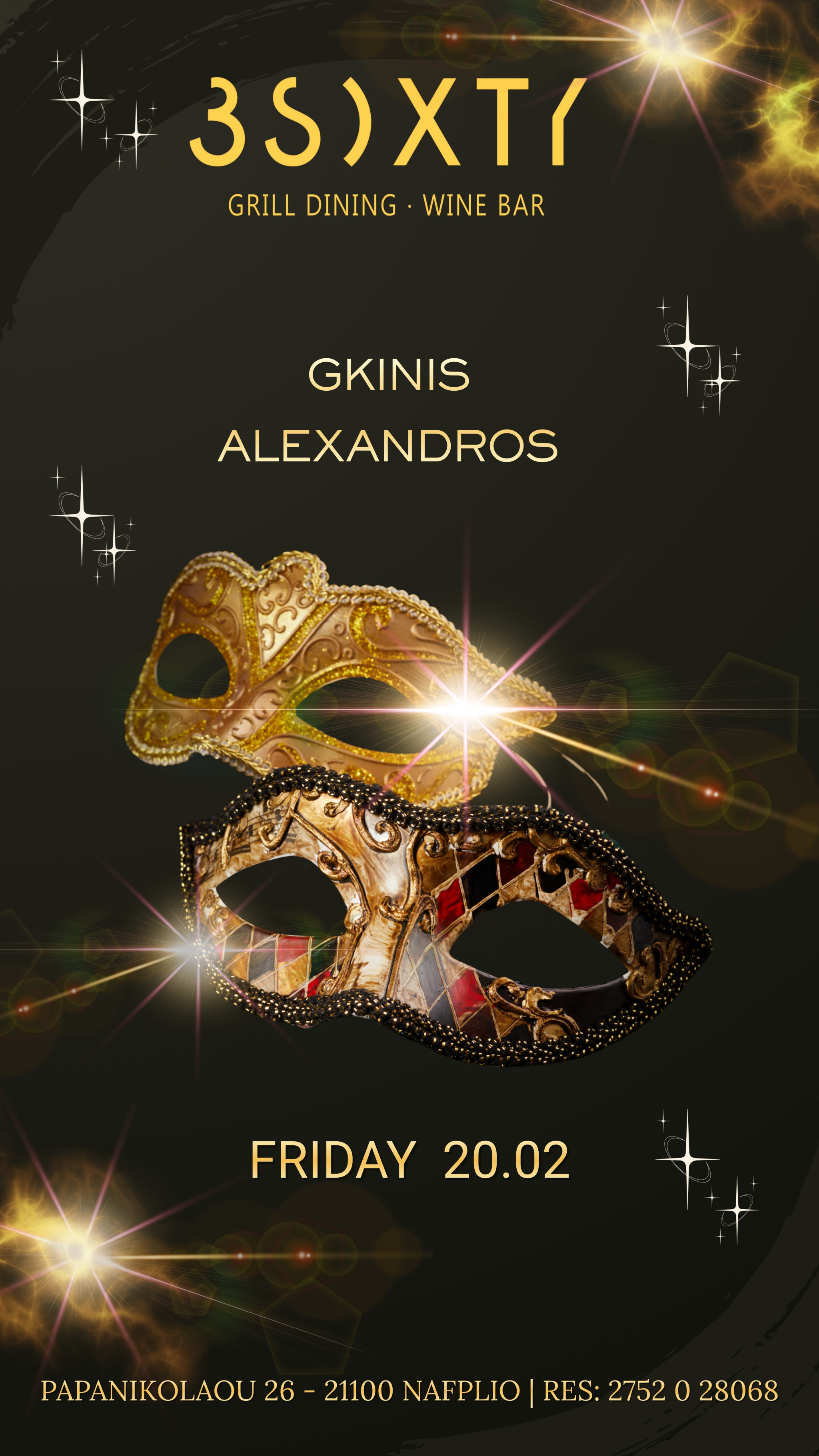 PARTY AT 3SIXTY WINE BAR ON 20/2